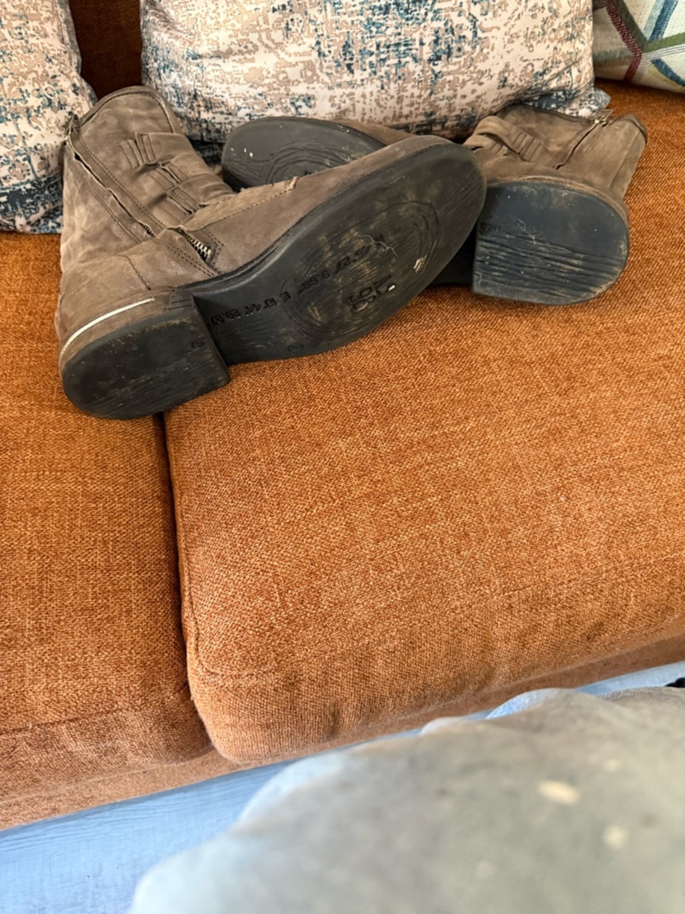 A.S.98 Trevor military style/combat taupe boots. Like new 41 - Picture 4 of 4